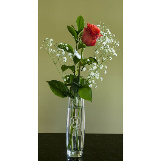 Monogrammed Beata Bud Vase